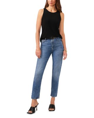 Sleeveless Back Cutout Top