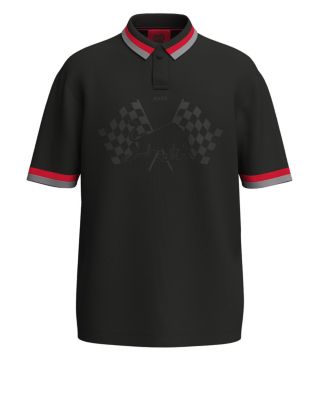 HUGO - Ducheck Graphic Polo Shirt