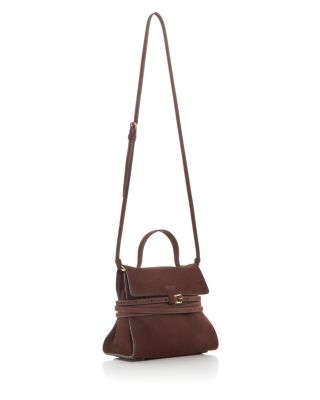 Moschino Tie Me Small Leather Shoulder Bag | Bloomingdale's