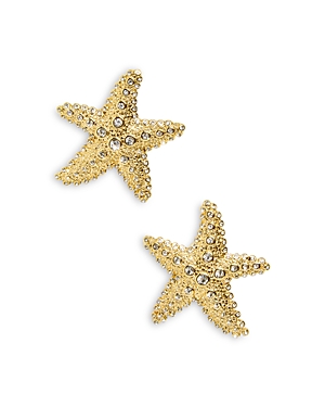 Shop Baublebar Sea Star Earrings, 1.6l In Gold