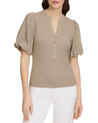 DKNY - Puffed Sleeve Top