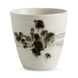L'objet Sumi Brush Cup In White/ Black