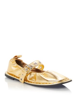 Stella McCartney - Women's Falabella Buckled Mary Jane Ballet Flats