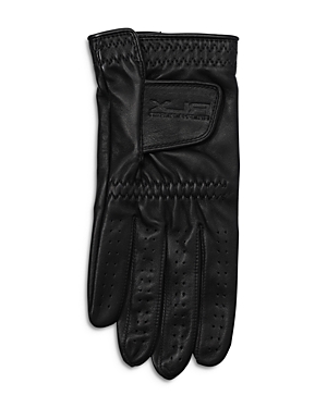 Shop Polo Ralph Lauren Leather Golf Glove In Black/right