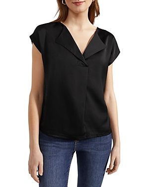 Sylvie Notch Collar Top