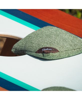 Herringbone Wool Aviator Cornhole Bags