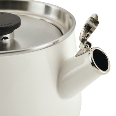 Enameled Steel Induction 2 Qt Whistling Tea Kettle