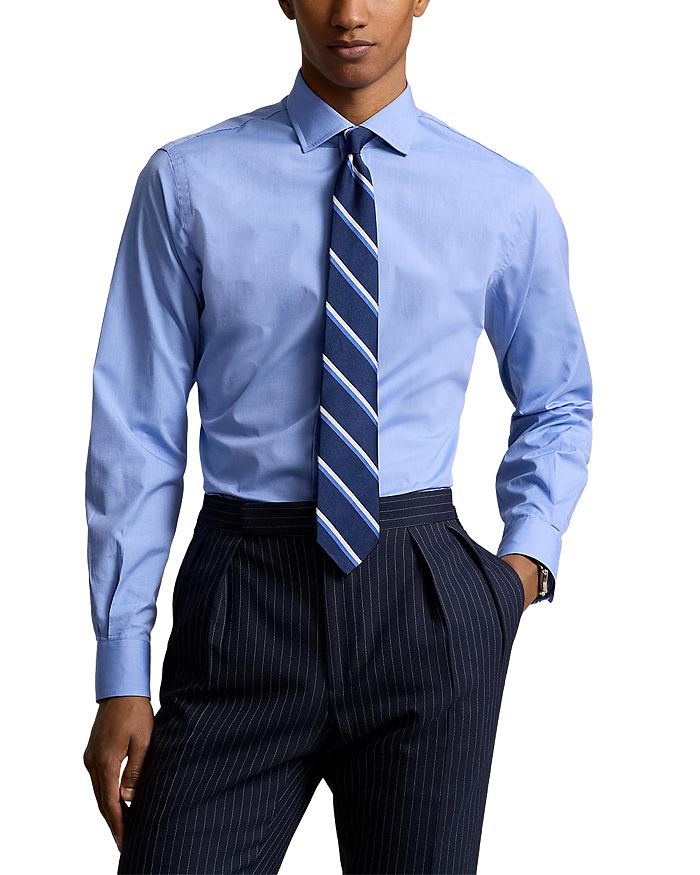 Polo Ralph Lauren Cotton Poplin Custom Fit Dress Shirt Bloomingdale's