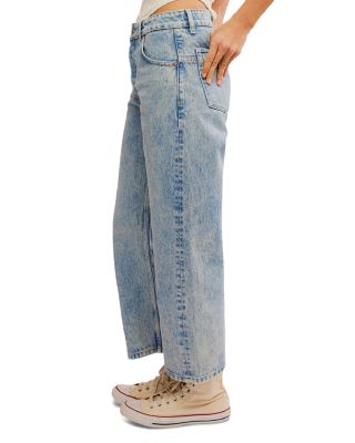 Deep Trance Dropped Boyfriend Jeans in Sweet Dreams