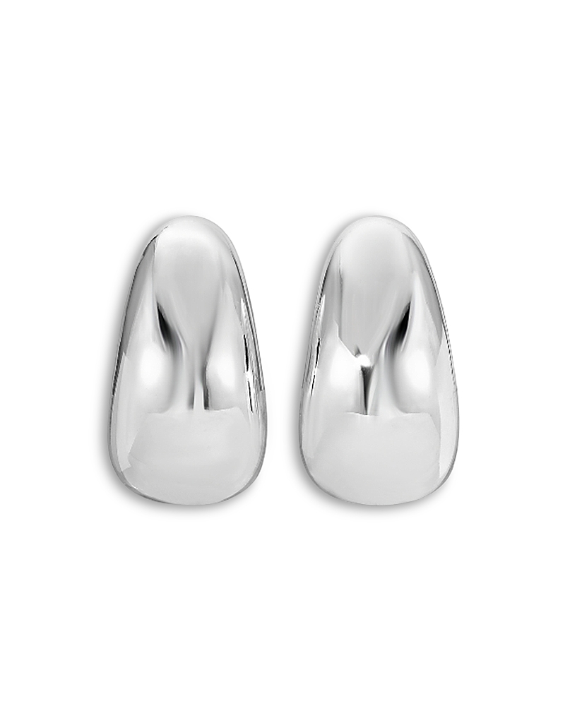 Heaven Mayhem Beanie Drop Earrings In Silver