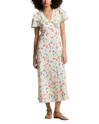 Ralph Lauren Ralph Lauren Floral Silk Crepe Dress