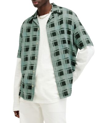ALLSAINTS - Big Sur Short Sleeve Button Down Shirt