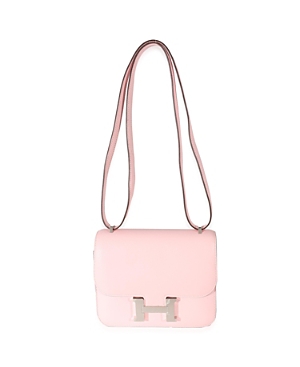 Shop Pre-owned Hermes  Hermes Constance 18 Leather Handbag In Pink