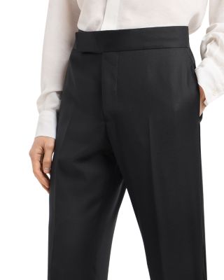 Essential G Line Straight Leg Tuxedo Trousers