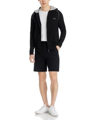 Mix & Match Cotton Blend Full Zip Hooded Jacket