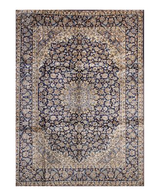 Bashian One of a Kind Kashan Area Rug, 9'9 x 13'1