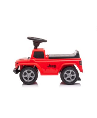  Jeep Rubicon 1-Seater Push Car for Kids - 1-3 - Ages 2-4