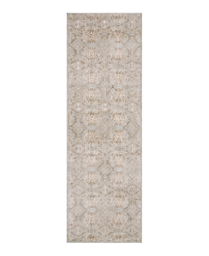 Shop Amber Lewis X Loloi Amber Lewis Zuma Zum-05 Runner Area Rug, 2'7 X 12' In Silver/multi