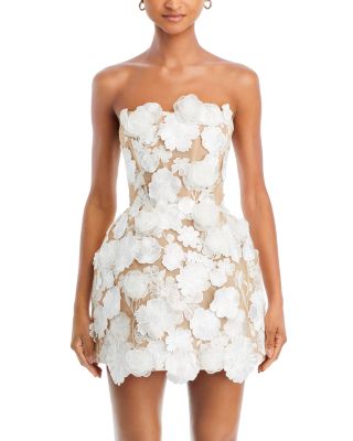 Jasmine Maraya White Mini Dress