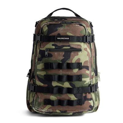 Balenciaga - Army Space Small Backpack Camo Print