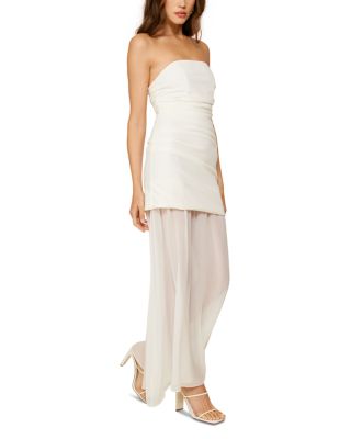 Amara Mixed Media Maxi Dress