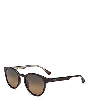 Maui Jim Hiehie Polarized Round Sunglasses, 50mm
