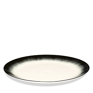 Serax De' By Anna Demeutelemeester Dinner Plate In Black/white