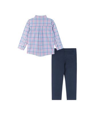  Boys' Plaid Buttondown and Pants Set - Little Kid, Big Kid