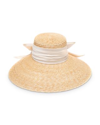 Mirabel Wide Brim Straw Hat