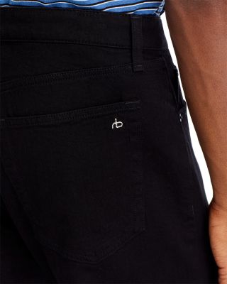 Fit 4 Authentic Stretch Straight Fit Jeans in Black