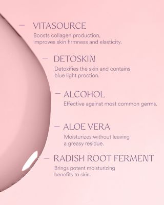 Glow Mist&amp;nbsp;Hand Sanitizer - Rosewater 1 oz. (500 sprays)