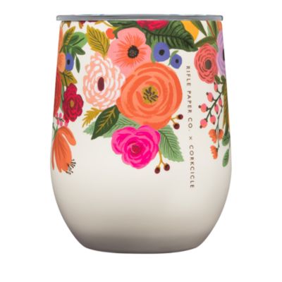 x Rifle Paper Co Stainless Steel 12 Oz. Stemless Cup