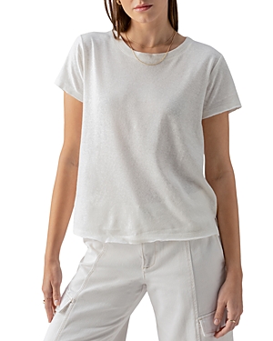 Shop Sanctuary Linen Perfect Tee In White