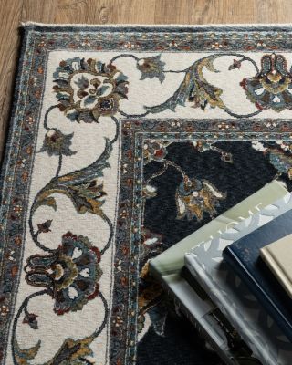 Vivian VI01B Area Rug, 6'7" x 9'6"