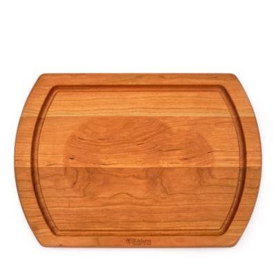 Cherry Wood Reversible Carving Board