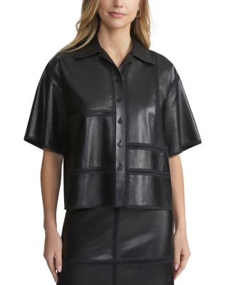 Lafayette 148 New York Leather offers Top