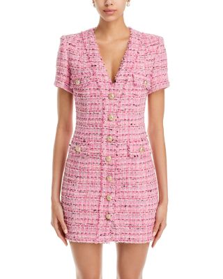 Generation Love Anne Tweed Mini Dress | Bloomingdale's