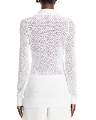 Agnes Pointelle Polo