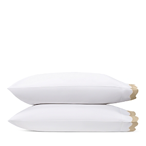 Matouk Lorelei King Pillowcase Set In Champagne