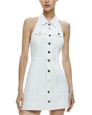 Off white denim dress best sale