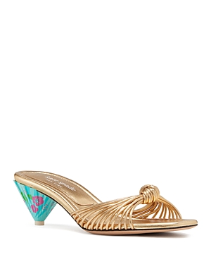 Shop Kate Spade New York Women's Tiki Knotted Sandals In Light Gold