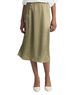 Shop Vince Straight Skirt In Earthly