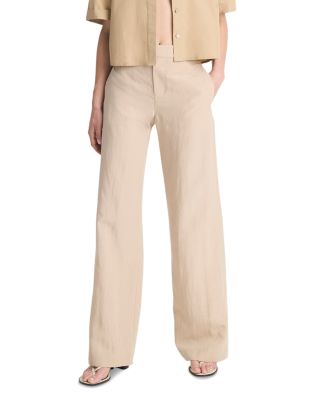 Vince - Textured Wide Leg Pants