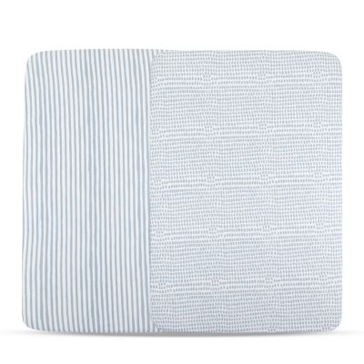 Ely's & Co. - Waterproof Pack N Play | Mini Portable Crib Sheet Set - Age 0-9 Months