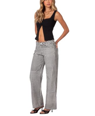 Odette Split Front Tailored Top