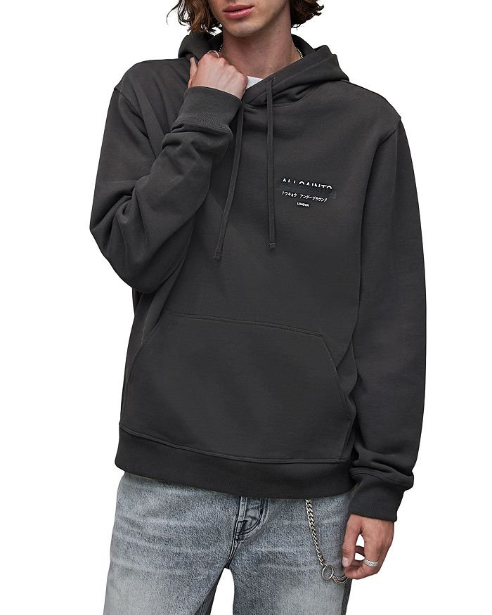 ALLSAINTS Redact Logo Hoodie | Bloomingdale's