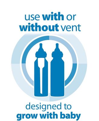  Dr. Browns Boys' Anti-Colic Options+ Narrow Baby Bottles 8oz, 4 Pack