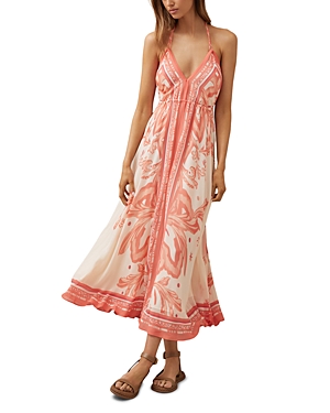 Shop Reiss Petite Delilah Dress In Coral