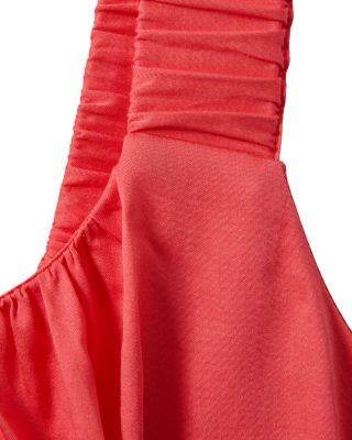REISS Liza Ruched Strap Midi Dress | Bloomingdale's Women