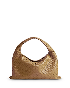 Bottega Veneta Small Hop Shoulder Bag In Brown